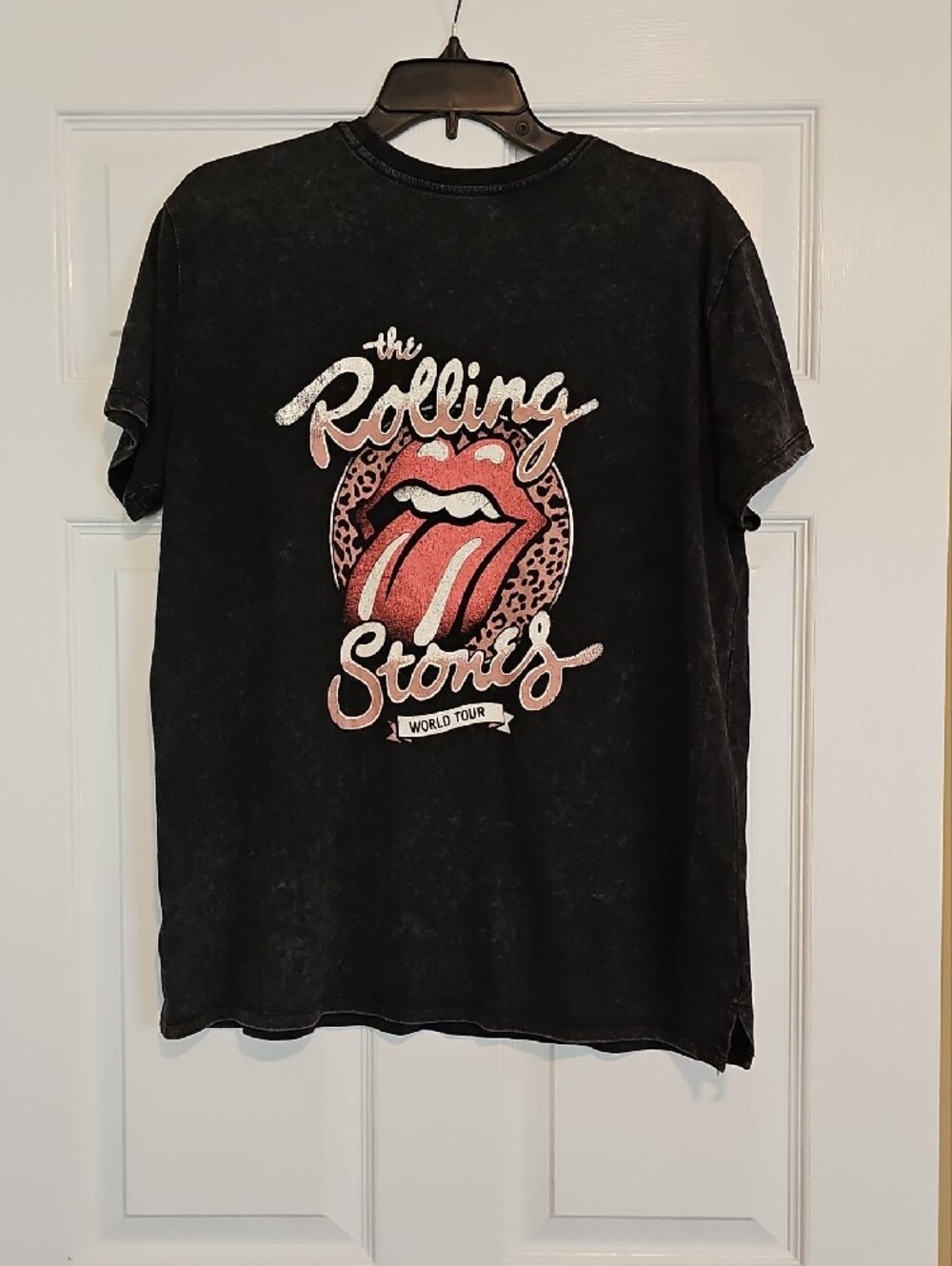 the Rolling Stones Black Short-Sleeve Tee